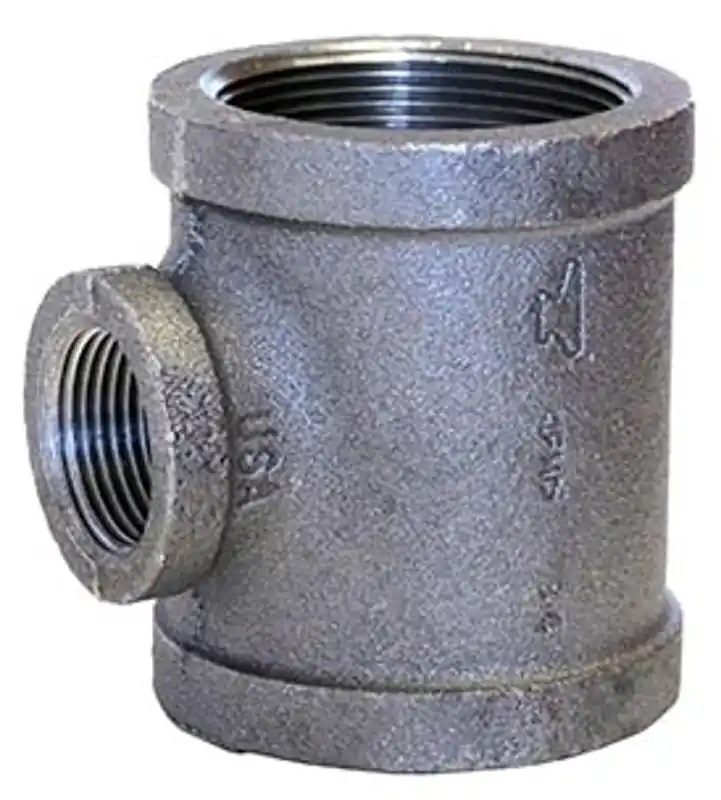 Anvil 310041009 fig 1105r standard pipe reducing tee 1x3/4x1/2 in fnpt