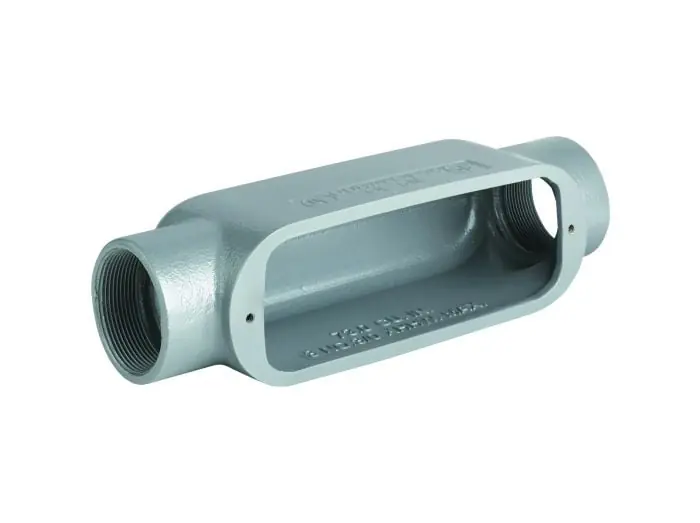Killark OC-6M 2 inches C Hub, Iron O Series Conduit Body