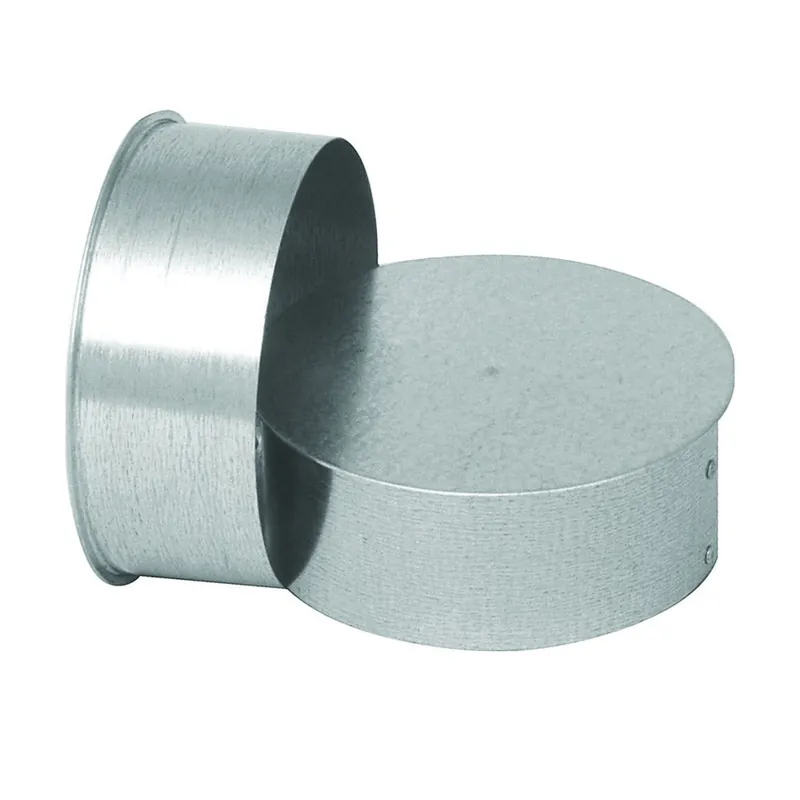 Clifco Sheet Metal GTC12 12 inches 24 GA. Galv Tee Cap