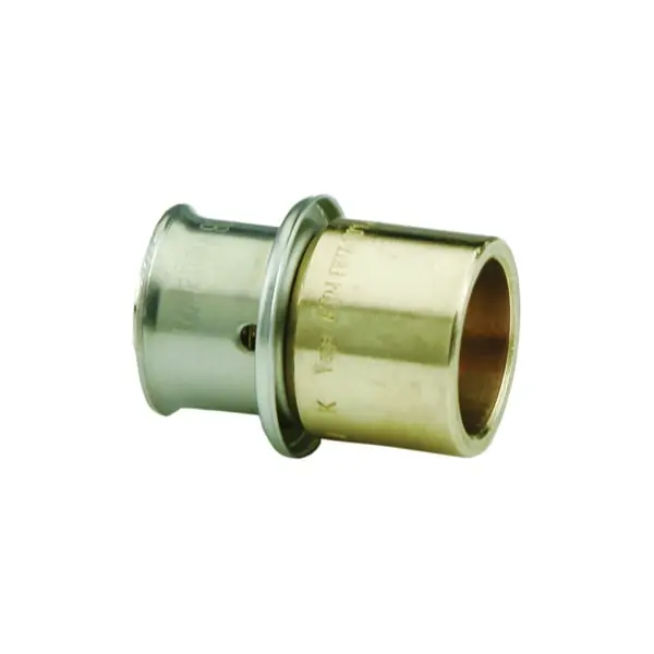 Viega 92021 PureFlow Adapter, 1/2 in, Press x Female C, Bronze, Import