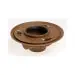 Jay R Smith Mfg 2005L04BA Floor Drain With Adjustable Strainer Head 4 in Outlet