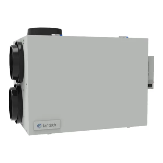 Systemair SHR260RD Fantech HRV 8 inches Duct 267 CFM MAX (Subs For SHR3205RD)