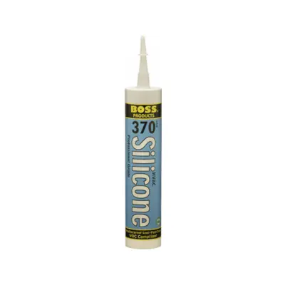 Boss Products 142273 HVAC Silicone Sealant 10.1 oz Cartridge