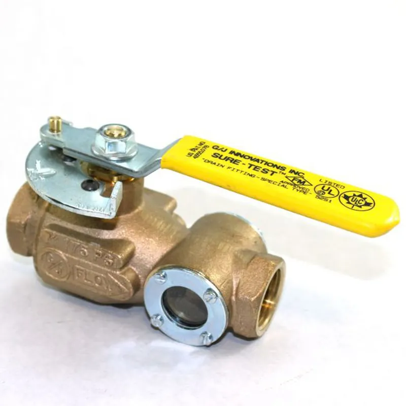 Fire Protection Prod 06-850-10 Test and Drain Valve 1 in. NPT
