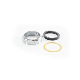 Pasco 1346-C 1-1/4 inches Brass Slip Joint Nut, Ring & Wash