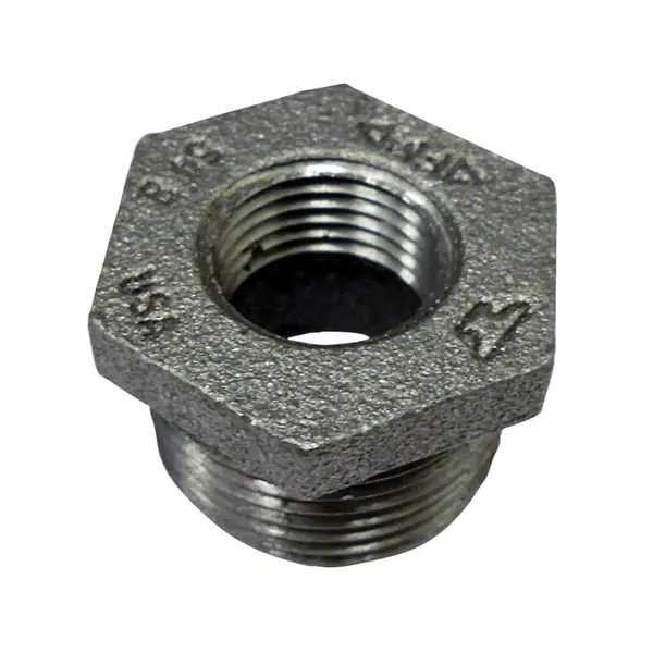 Anvil 0819907007 fig 3383 standard hex head pipe bushing 1-1/4x1 inches