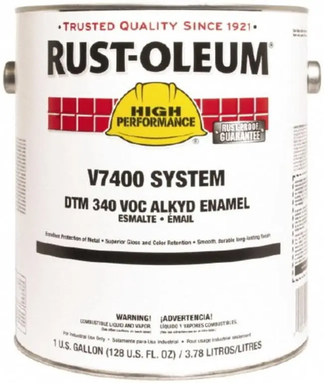 Rust-Oleum 245474 V7400 Paint, 1 gal, High Performance
