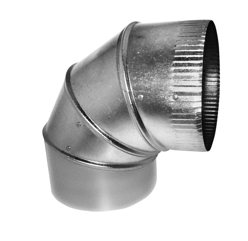 Gray Metal Products 14-24-302 Elbow 14 inches 24ga