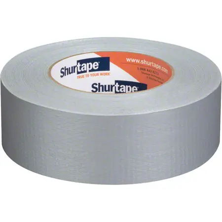 Shurtape 207089 Pc595 Silver Polycoated Cloth 48mm X 55m