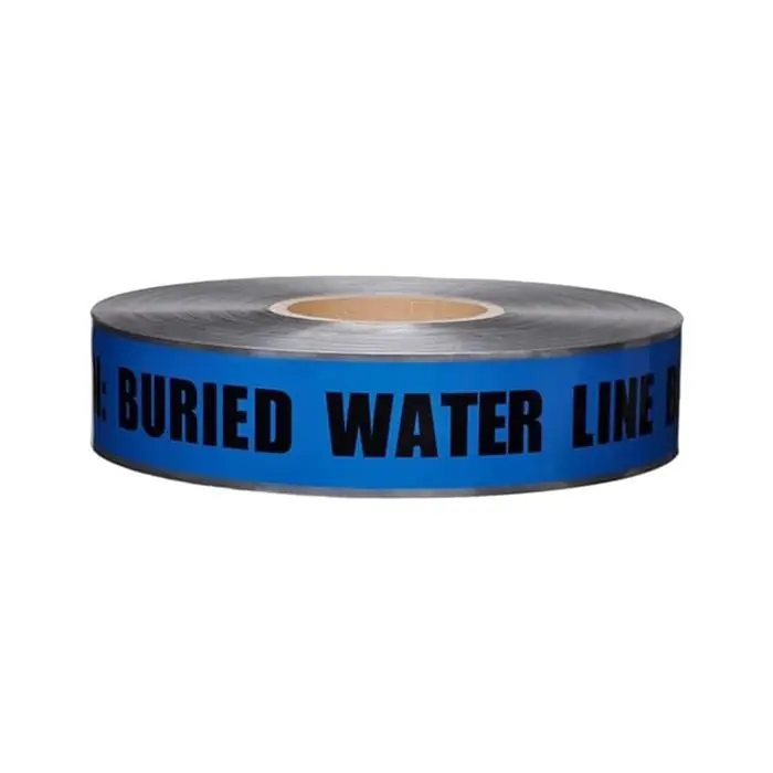 Egw Utilities 12517 Blue 2 inches x 1000 feet Detectable Tape - Water