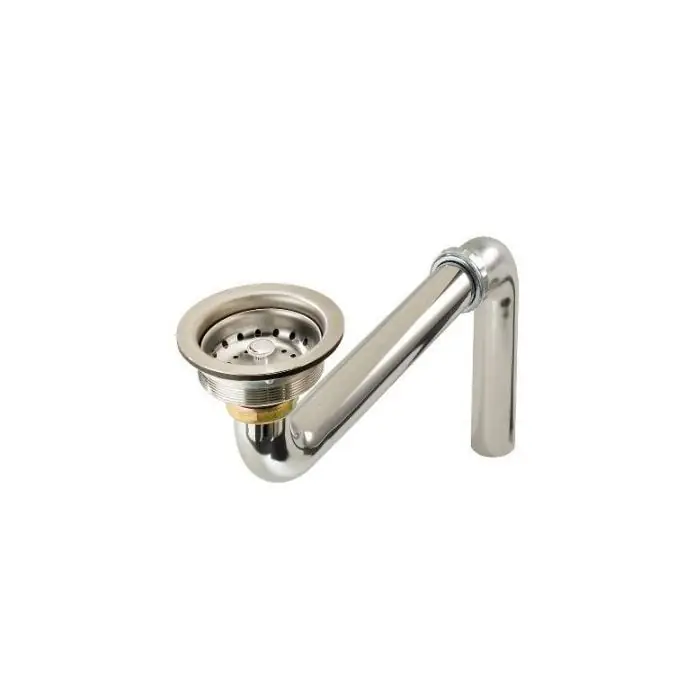 Just Manufacturing JADA35 1-1/2 in. 17 Gauge Stainless Steel Offset Drain