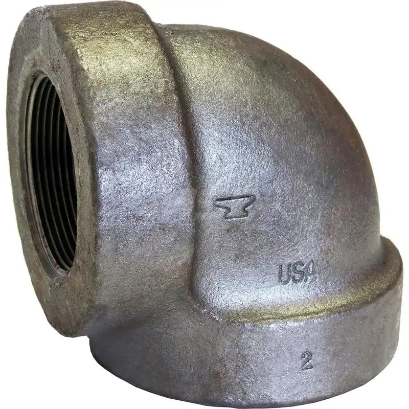 Anvil 0300501400 1-1/2 inches CI 250# 90 ell