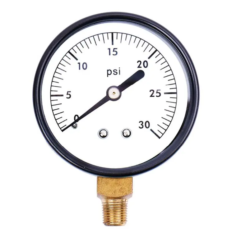 Wal-Rich 1717004 2 1/2 inches 1/8 inches Lower 100 PSI Pressure Gauge