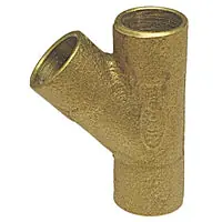 Copper Fitting B34535L Wye 3/4 CXCXC 45 Degree Low Lead 749-L