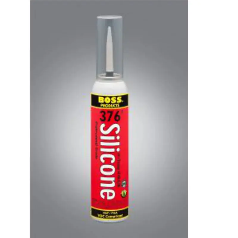 Boss Products 143118 376 HVAC/R High Temp Red Silicone Sealant 8 oz Pressure Can