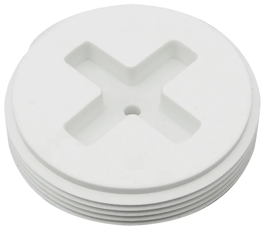 Sioux Chief 878-020 Plug Pp Wht 2 Sltd Less Insert