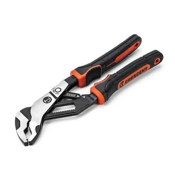 Apex RTAB6CG Crescent Z2 Auto-Bite 6 in. V-Jaw Tongue and Groove Dual Material Grip Pliers With Quick Adjust Jaws