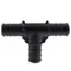 Viega 43520 PureFlow PEX Crimp Tee 1/2 Inch