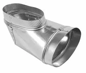 Southwark Metal 7-511-0 7 inches Oval to Oval Reverse Boot 511