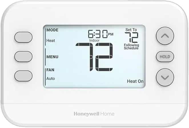Honeywell TH2210U4005/U Programmable Thermostat 24V 2H/1C Heat Pump
