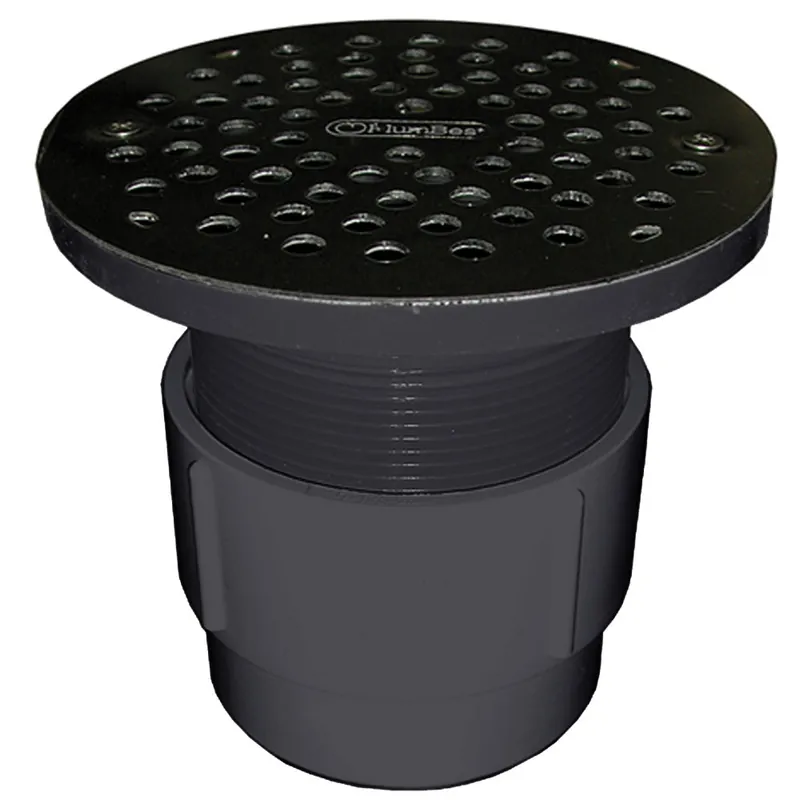 Jones Stephens D53022 3 inches x 4 inches PVC Round Shower Drain