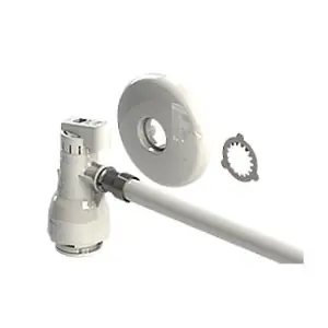 Lsp PV-FC120 Ultra-Ez Connector Angle Stop 1/2 In Quick Connect X 1/2 In Fip