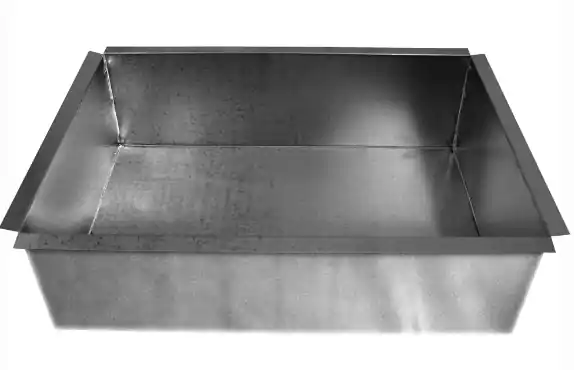 Southwark Metal 1701424 Warm Air Return Air Pan 14 inches x 24 inches 26 Gauge