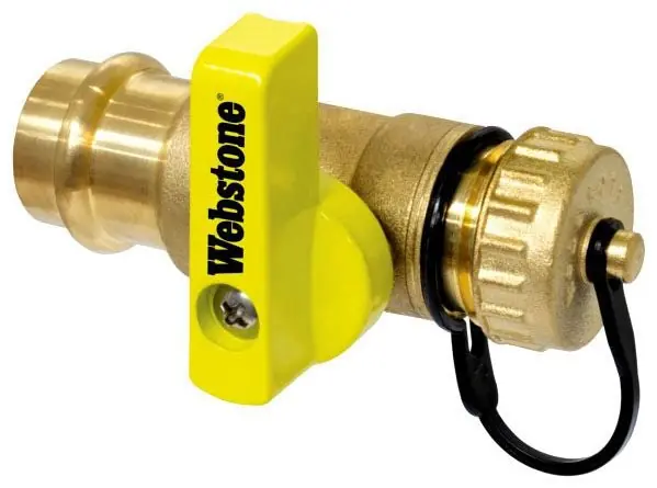 NIBCO H-80306W 1-1/2X3/4 BRS LF VLV