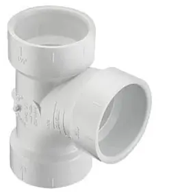 NIBCO P400-015 1-1/2 PVC DWV SAN T