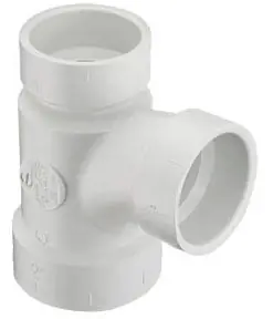 NIBCO P401-420 4X4X2 PVC SAN TEE