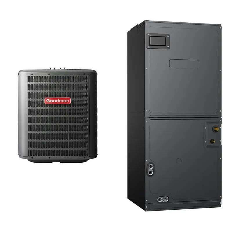 GOODMAN  GLZS4BA3010+AMST42CU1300 - 30K BTU  Ducted Heat Pump System - R-R32