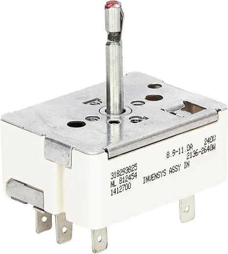 Frigidaire 318293825 Surface Element Switch Range/Stove/Oven