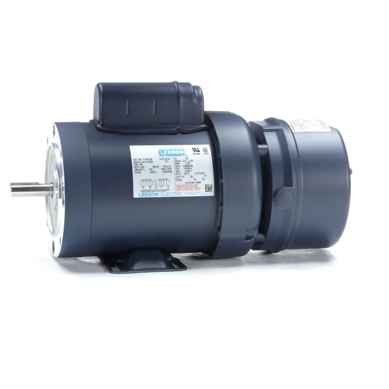 Marathon Motors 114167.00 Leeson 3/4 hp 1725 RPM 56C Frame Brake Motor D402