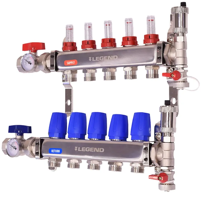 Legend Valve 8330P-10-7 Port Ss Manifold /W Purge