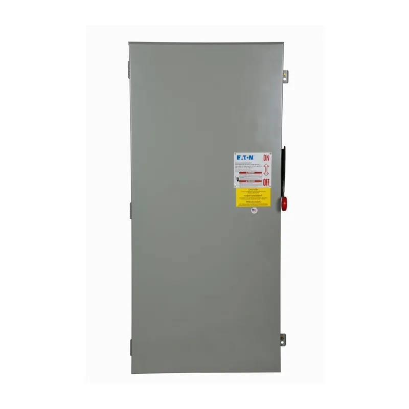 Eaton DG226NRK Electrical 120/240 VAC 600 Amp 75 to 200 Hp 2-Pole 3-Wire Fusible Single Throw Safety Switch