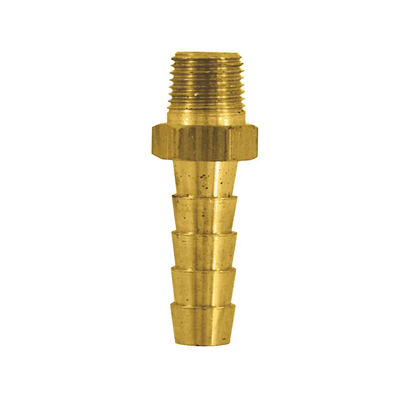 Braxton Harris Company BBA58-12M Barb x 1/2 inches MPT Brass Hose Barb Adapter