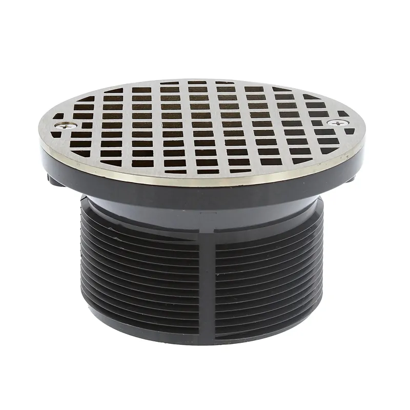 Jones Stephens D56214 3-1/2 in. Threaded Plastic Floor Drain