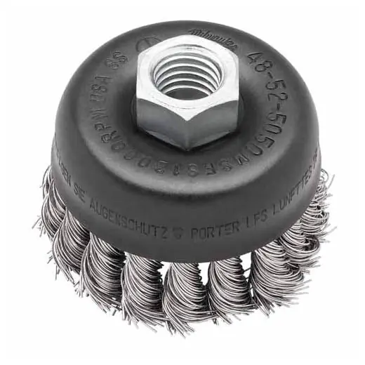 Milwaukee 48-52-5050 Knot Wire Cup Brush 3 in.