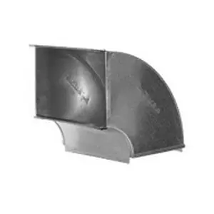 Gray Metal South 20X12-120SD #120 Slide/Drive Sw Trk Elbow 20 x 12 in