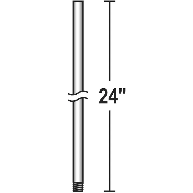 Craftmade DR24TI Signature Titanium Downrod 24 in.