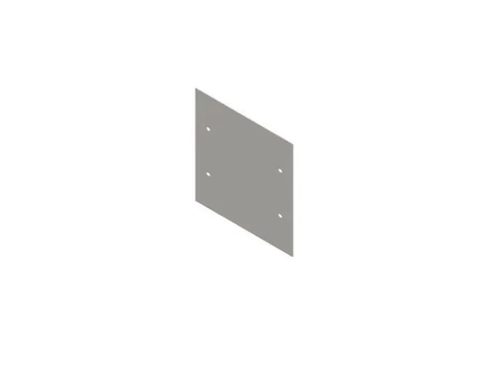 Wiegmann SCF1518 Flush Cover, (Sc Series), 15x18