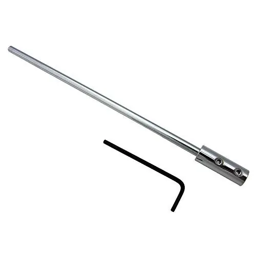 Larsen Supply Company 03-4677 Bathroom Extension for Pop-Up Vertical or Horizontal Rods 6-Inch