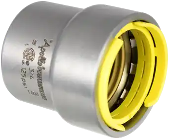 Aalberts Integrated Piping Systems PWR7482475 Apollo PowerPress Gas Stop End F 1/2 inches