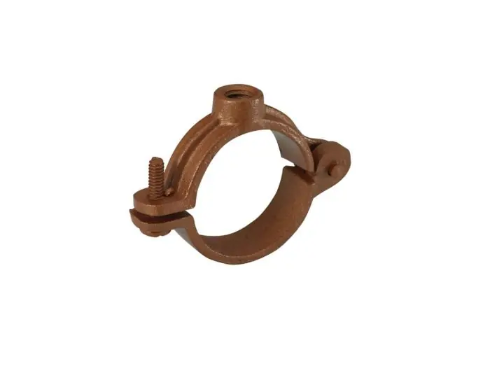 Bline B3198HCT-2 Hinged Extension Split Pipe Clamp 2 inch