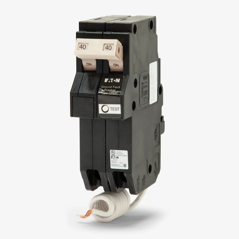 Eaton CH240GF Electrical 240 VAC 40 Amp 2-Pole Ground Fault Circuit Breaker