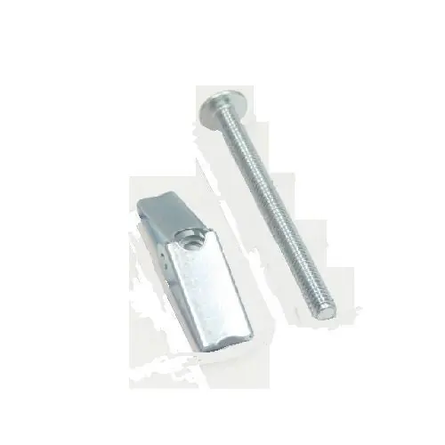 Minerallac 58549J Toggle Bolt 1/4 in Screw Mushroom Head