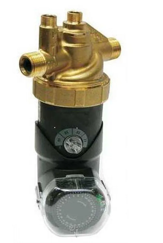 Laing LHB08100093 Lead Free Brass Autocirc 1/2 inches Adjustable "ON" Thermostat with Timer