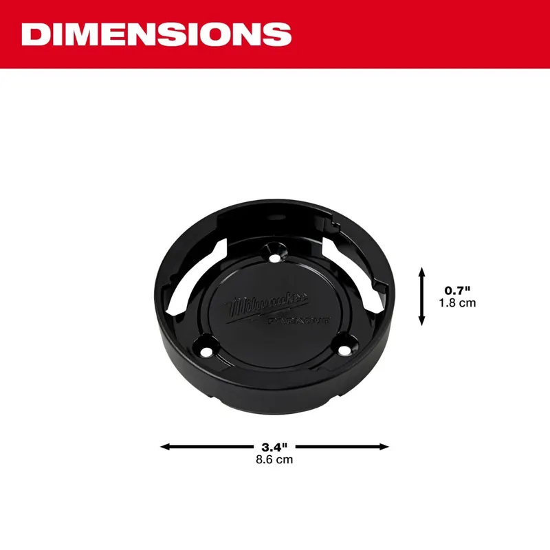 Milwaukee 48-22-8399 Twist To Lock Mount