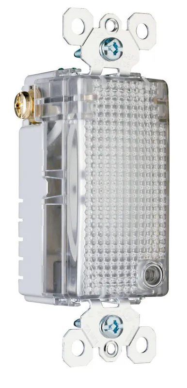 Pass & Seymour TMHWL-ECC Trademaster Enhanced Decorator Full Hallway Light with Light Sensor REPLACEMENT NTLFULLWCC6