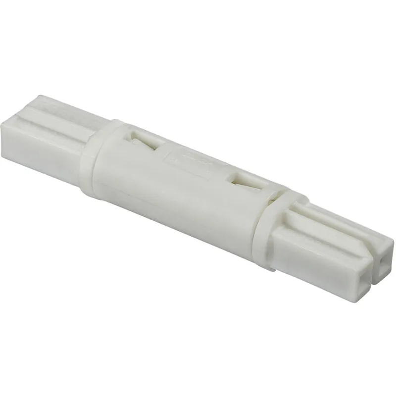Satco-Nuvo 63-302 1-1/2 x 1/4 Inch White Plug-In Lighting Connector